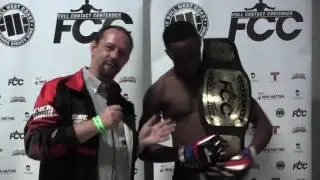 Post fight with TJ Nelson after FCC 17