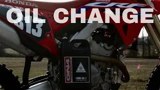 2023/2024 Honda CRF250R Oil Change In UNDER 8 MINUTES