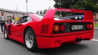 Ferrari F40 - Start ups & LOUD Sound!!