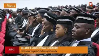 271 nouveaux magistrats prêtent serment à Brazzaville