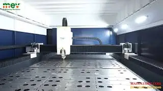 M&aacute;y cắt CNC Fiber laser 2040FD hoạt động tại H&agrave; Nội