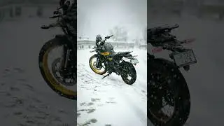 Bike Ride | Himalayan 450 | Snow Ride | Vikhyat