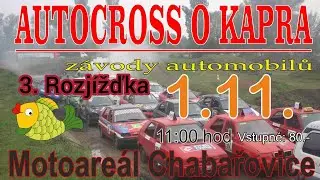 Autocross Chabařovice 1.11.2025 - 3. Rozj&iacute;žďka 