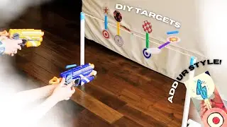DIY NERF TARGETS |  THE FUN FACTORY