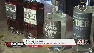 Distilleries, breweries thriving in KC