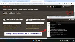 Cài đặt Oracle database XE 21c trên windows 11 | dandev