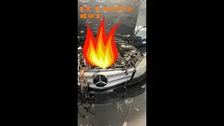 LS Swap Mercedes is still getting HOT!!