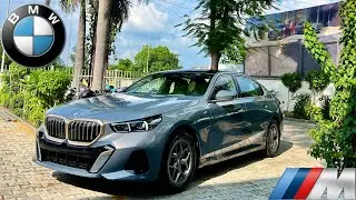 2024 BMW 5 Series LWB M-Sport | Real-life Hindi Review | Price Start ₹ 72,90/- lakh Only |