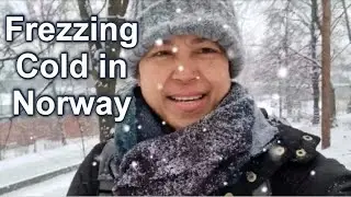 Frezzing  cold  in Norway minus  4 degree celsius! / Rosa Johansen