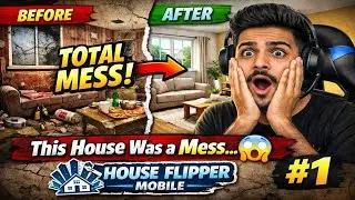  This House Was a Mess&hellip; 😳 | House Flipper Mobile Gameplay #1/ @YouTube @THEFABLE2.0-w6h 