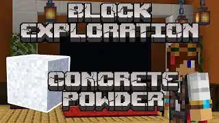 Concrete Powder | Block Exploration Video