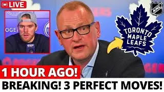 CONFIRMED NOW? LEAFS MAKING 3 BIG MOVES! McDAVID TRADE COMING? TORONTO MAPLE LEAFS NEWS