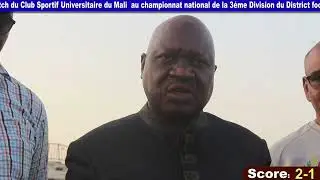 Premier match,  premi&egrave;re victoire pour le CSUM au championnat D3 de foot du District de Kati