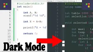 CodeBlocks dark theme