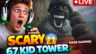 Playing Scary Game on Roblox 🔴 Live | 67 Kid Tower Horror 😱