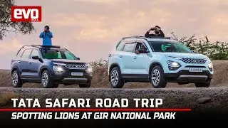 Tata Safari Road Trip 1 - Reclaim Your Life | Spotting Lions at Gir National Park | 2022 | evo India