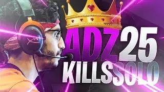 NOTRE NOUVEAU STREAMER FORTNITE ! - ADZ TOP 1 SOLO 25 KILLS (Fortnite Battle Royale)