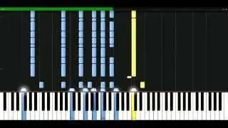 Red Hot Chili Peppers - Easily [Piano Tutorial] Synthesia | passkeypiano