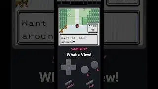 Pokemon Polished Crystal View From The Mountain #pokemon #retrogaming #romhacks #gameboy