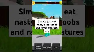 simple negative coins in shoot and eat noobs #roblox #simple