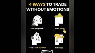 How to trade without emotions.?🤔🤔🤔