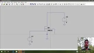 NMOS input characteristics in LT Spice