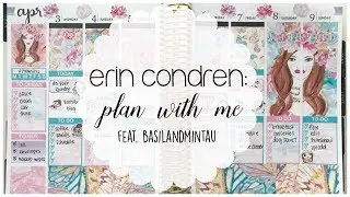 Erin Condren | Plan with Me feat. BasilandmintAU