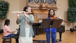 On Eagles Wings - piano/flute/violin trio