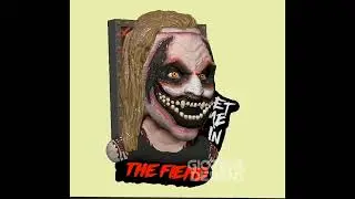The Fiend Bray Wyatt #thefiend #thefiendbraywyatt #3dprint #3dprinting #wwe #fanart #wrestlemania