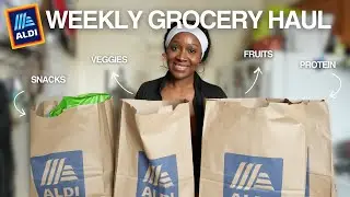 My Entire Grocery Haul for Building Muscle | Aldi Edition