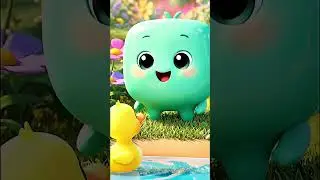 Mokza Meets the Duck | Quack Quack Animal Sound for Kids 🦆