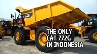 The Only CAT 772G in Indonesia: Pre-Delivery Inspection and Testing.