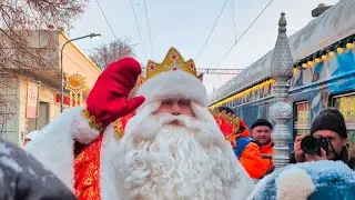 Поезд деда мороза 2026 прибыл в нижний новгород 