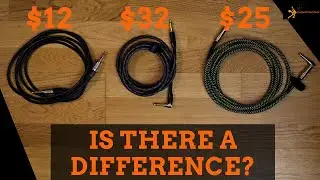 Should You Upgrade? - Budget Guitar Cable Sound Comparison