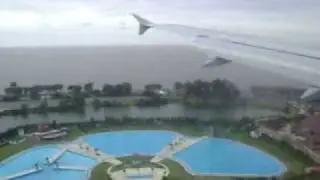 LAN Argentina 320 landing at Jorge Newberry Airport (Buenos Aires)