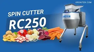 🔪🥔 Spin Cutter RC250 | Industrial Vegetable & Fruits Slicing Machine