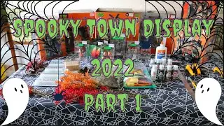 Lemax Spooky Town Display 2022 Part 1