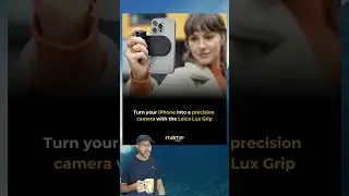 Leica Lux Grip Turn your iPhone into a camera #shorts
