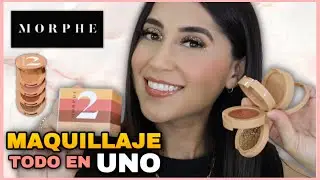 MORPHE QUAD GOALS -  MAQUILLAJE TODO EN UNO!! 💄MAQUILLAJE PARA VIAJAR- TO GO!