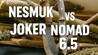 NESMUK 1095 VS JOKER NOMAD 6.5 .QUI&Eacute;N GANA EN BUSHCRAFT?