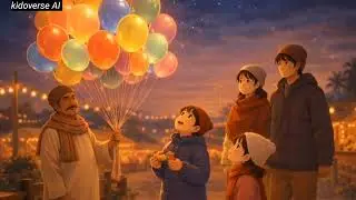 Village Fair with Family|3d Ghibli-style #cozy #ghibli #viral #trending #nostalgia  #youtubevideo
