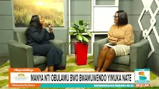 Dr. Sabiti Bahati ku Kuddamu Okuyimirira Wakati mu Bulumi | Bigenda Bitya