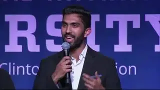 HC Student Speaks at the Clinton Global Initiative University Conference