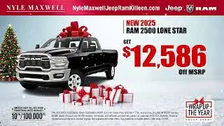 Huge Holiday Savings at Nyle Maxwell Killeen! 🎁🚗 | Wrap Up the Year Sales Event
