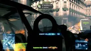 Seine Crossing Gameplay | Blowing Shit Up - Battlefield 3
