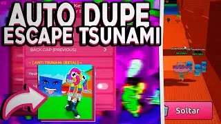 Escape Tsunami For Brainrots! SCRIPT *Sem Key* - DUPE BRAINROTS, GODMODE, AUTO EVENT e Mais!