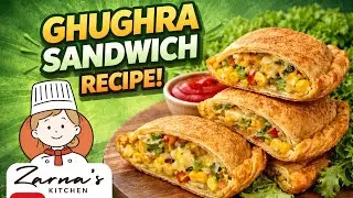 Ghughra Sandwich Recipe | Double Cheese Sandwich | Ahmedabad Street Style Sandwich in 10 Minutes