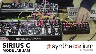 Sirius C Modular Jam (Dreadbox modular + Korg SQ1 + Roland TR-9)