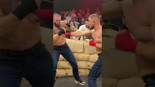 Heavyweights in battle. Heavyweight knockout #klanfc