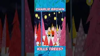 Animated Facts #7: Charlie Brown kills Aluminum Trees? #shorts